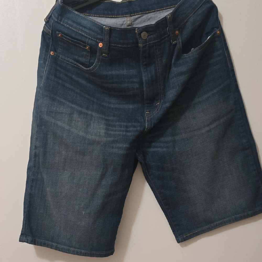 Levi's Dark Blue Jean Shorts Men 33